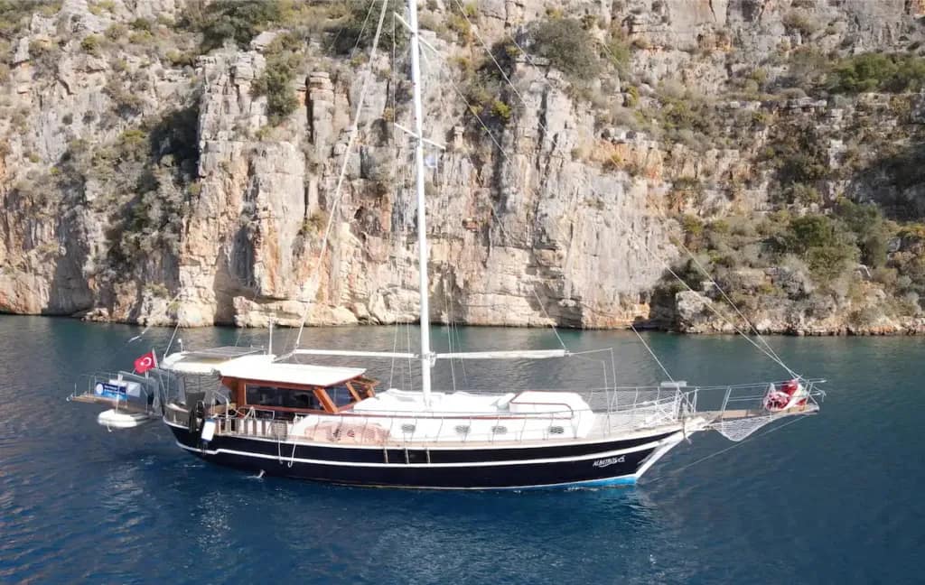 Explore Kaş on a 17m Rental Gulet