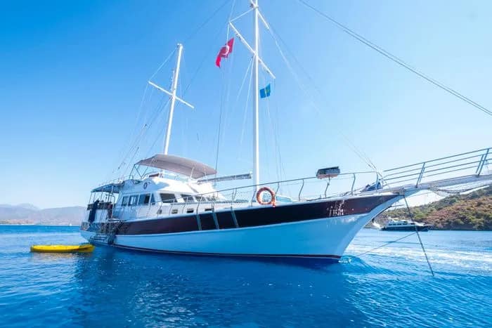 Rent a 22m 6 Cabin Gulet in Kaş