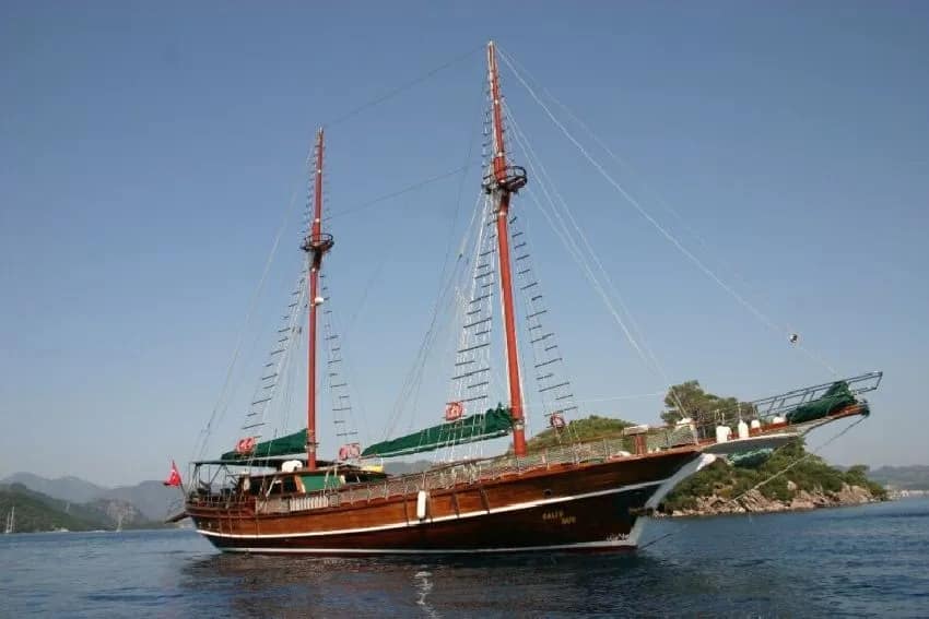 Marmaris’te Lüks Gulet Galip Nur – 30m, 6 Kabin